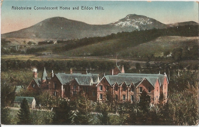  Abbotsview Convalescent Home and the Eildon Hills 